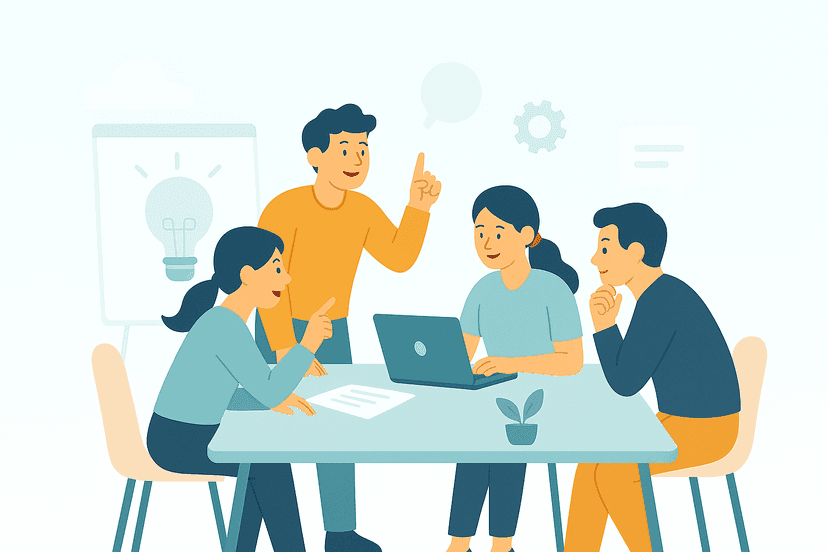 Founding team illustration