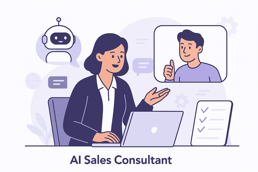 Sales Team Illustration