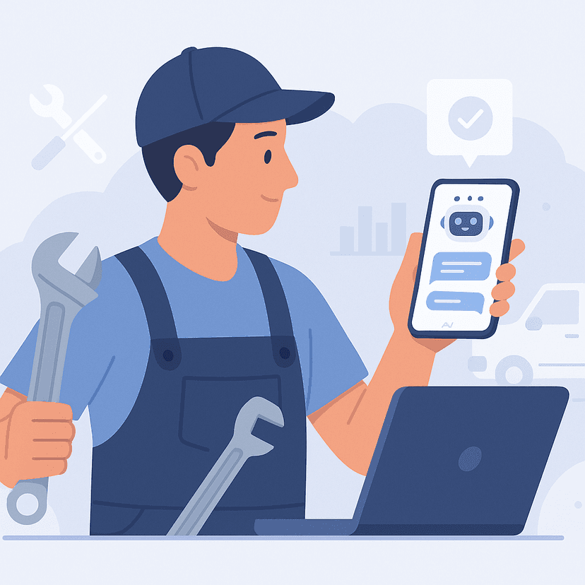 Trades & Services Illustration